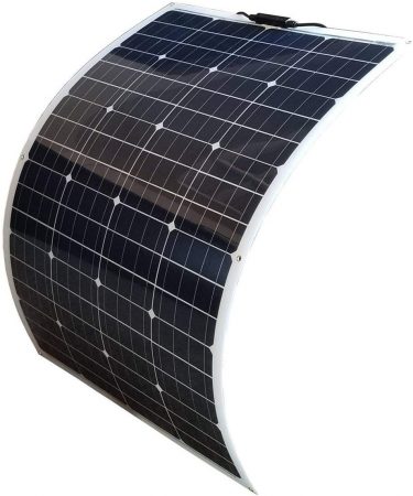 WindyNation 100W 100 Watt 12V Bendable Flexible Thin Lightweight Monocrystalline Solar Panel